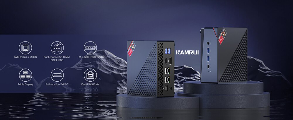KAMRUI AM06 Pro AMD Ryzen 5 5500U Mini PC Windows 11 Pro Gaming Computer 16GB DDR4 512GB Nvme SSD Office Desktop VS SER5 5560U KAMRUI AM06 Pro AMD Ryzen 5 5500U Mini PC Windows 11 Pro Gaming Computer 16GB DDR4 512GB Nvme SSD Office Desktop VS SER5 5560U