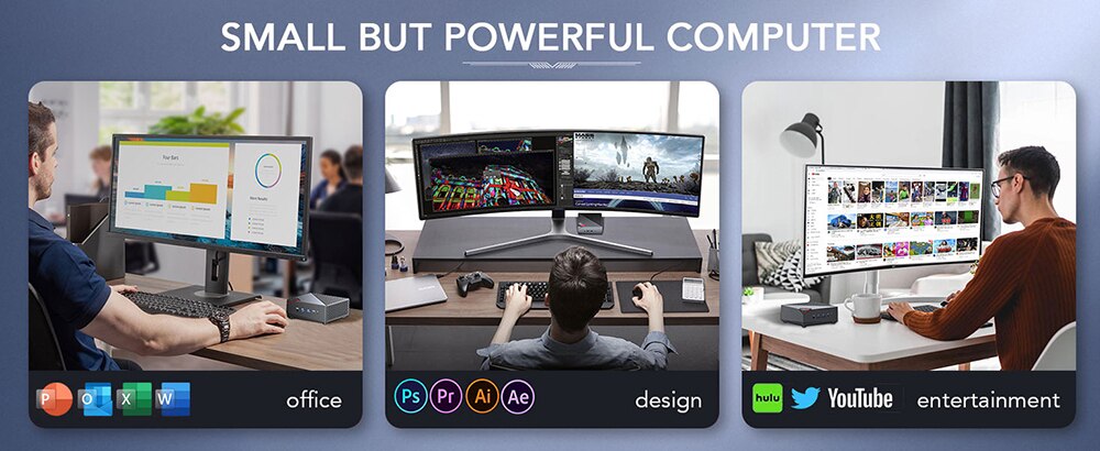 KAMRUI AM06 Pro AMD Ryzen 5 5500U Mini PC Windows 11 Pro Gaming Computer 16GB DDR4 512GB Nvme SSD Office Desktop VS SER5 5560U KAMRUI AM06 Pro AMD Ryzen 5 5500U Mini PC Windows 11 Pro Gaming Computer 16GB DDR4 512GB Nvme SSD Office Desktop VS SER5 5560U